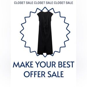 Zara Knotted Fluid Dress